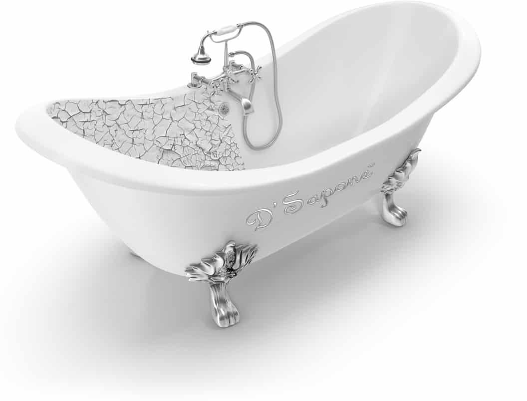 bath tub stripping process d'sapone
